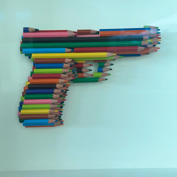 LUKE NEWTON - n5 Beretta in Crayons, 2023