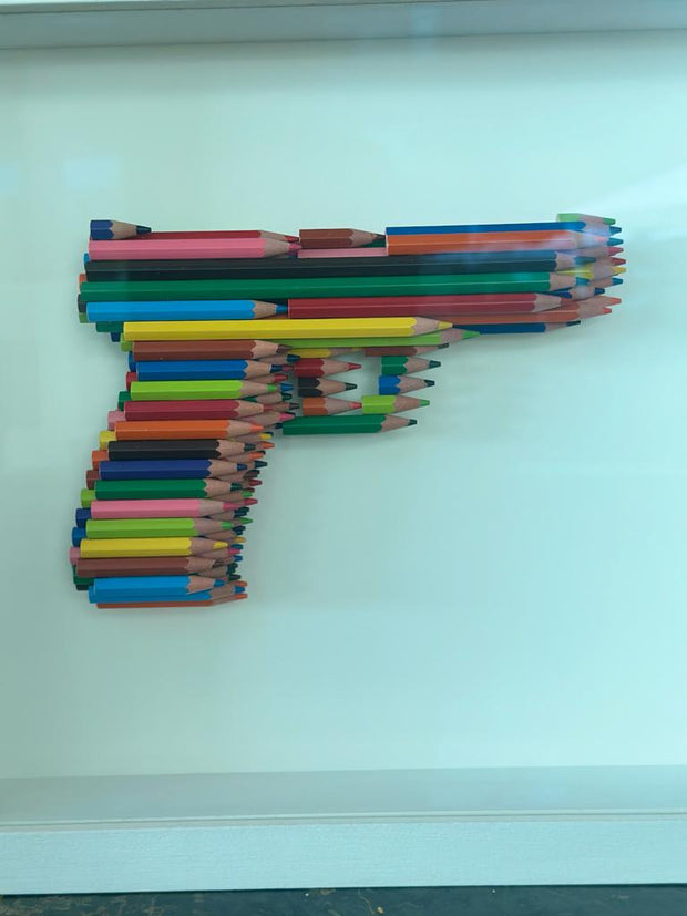 LUKE NEWTON - n5 Beretta in Crayons, 2023