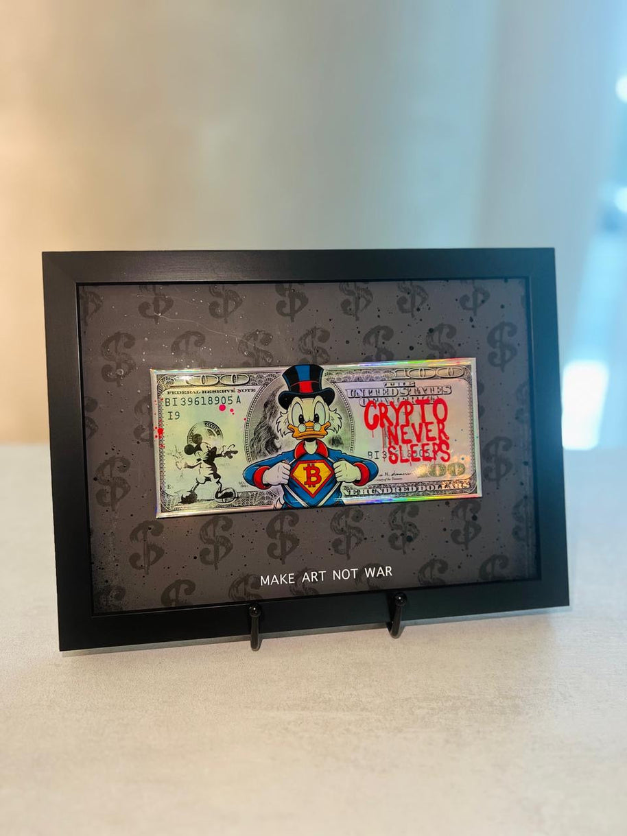 WILL B - Make Art Not War, Picsou Tribute