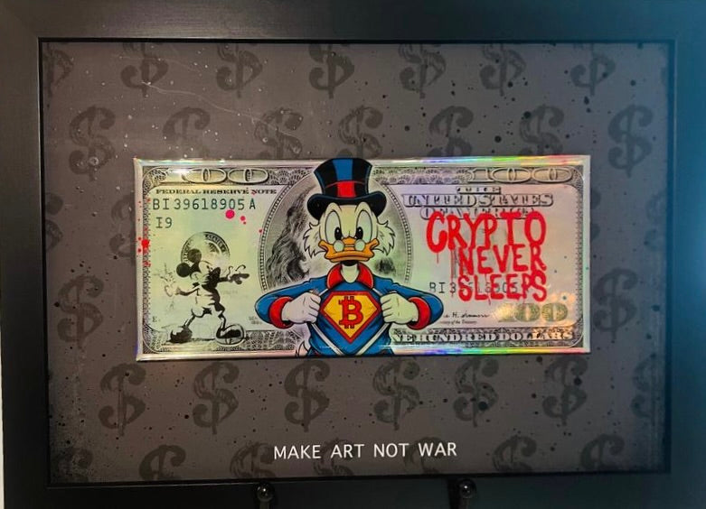 WILL B - Make Art Not War, Picsou Tribute