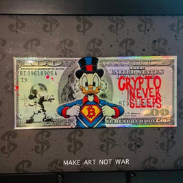 WILL B - Make Art Not War, Picsou Tribute