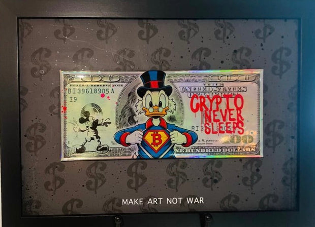 WILL B - Make Art Not War, Picsou Tribute
