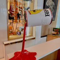 NAOR - 35cm Paint Splash Ferrari Tribute
