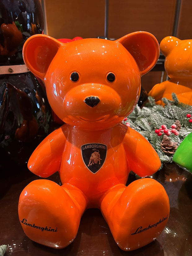 NAOR - 35cm Lambo Tribute Orange Teddy