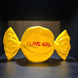 JULIE JALER - I Love You Candy Yellow