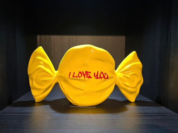 JULIE JALER - I Love You Candy Yellow