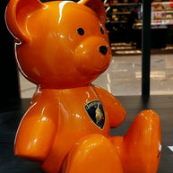 NAOR - 35cm Lambo Tribute Orange Teddy