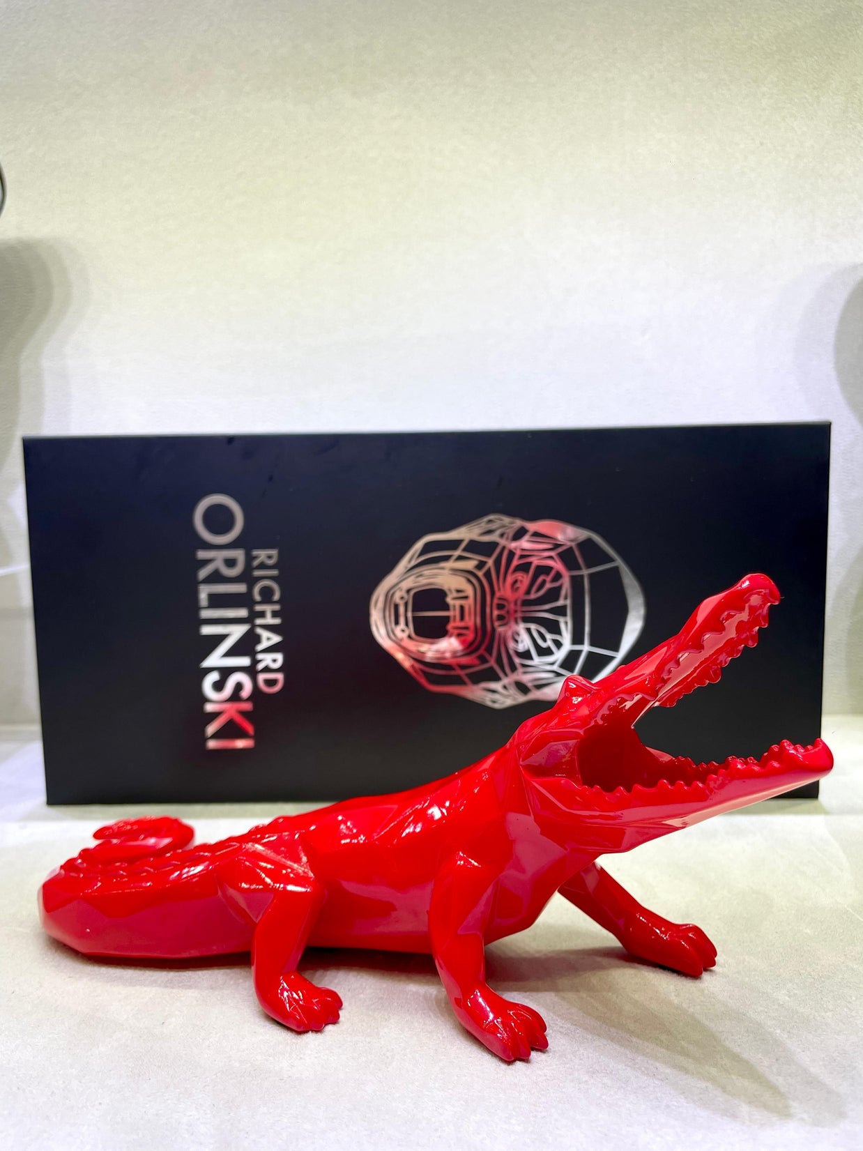 RICHARD ORLINSKI - Croco Spirit, Red