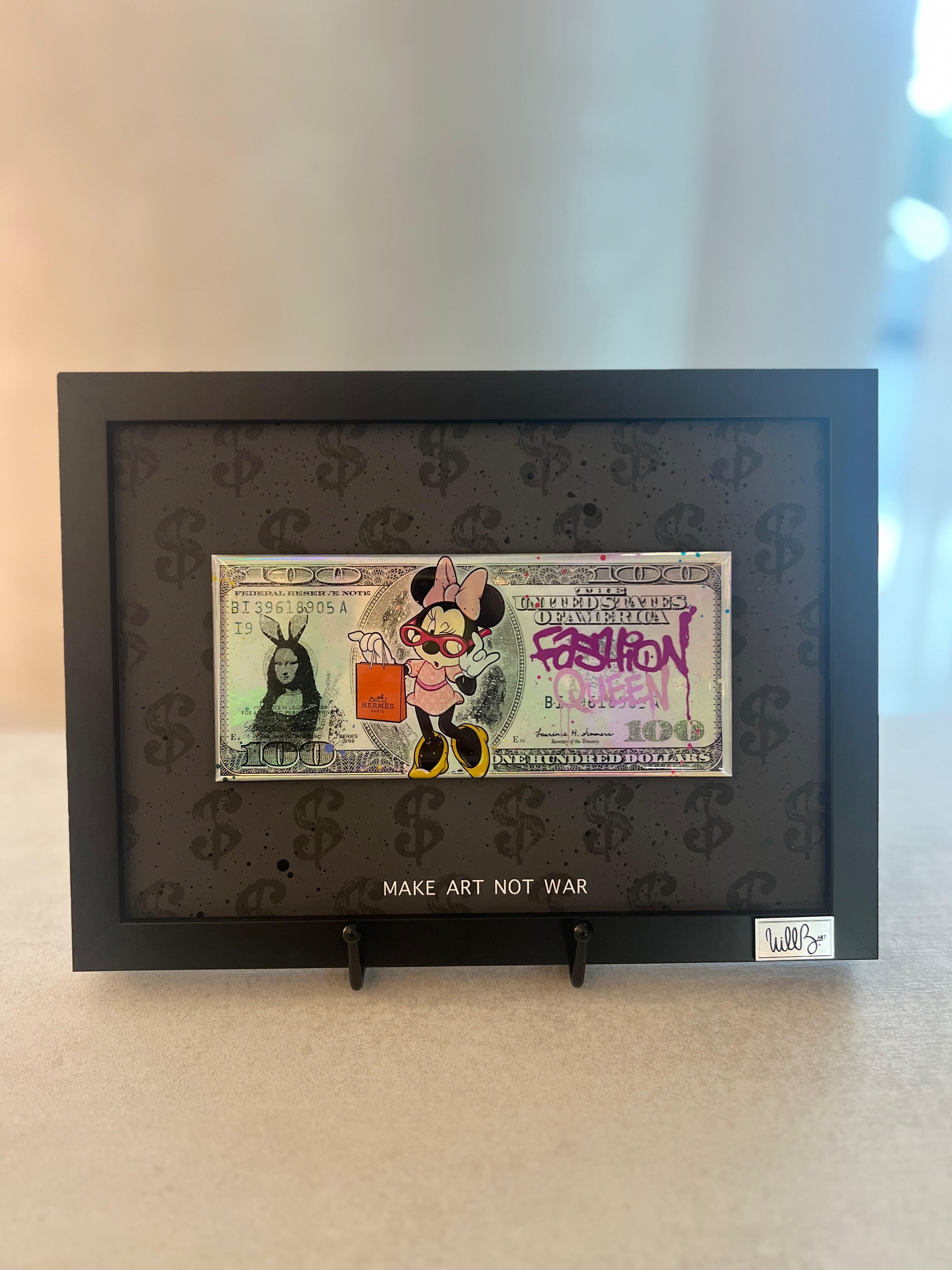 WILL B - Make Art Not War, Minnie Tribute