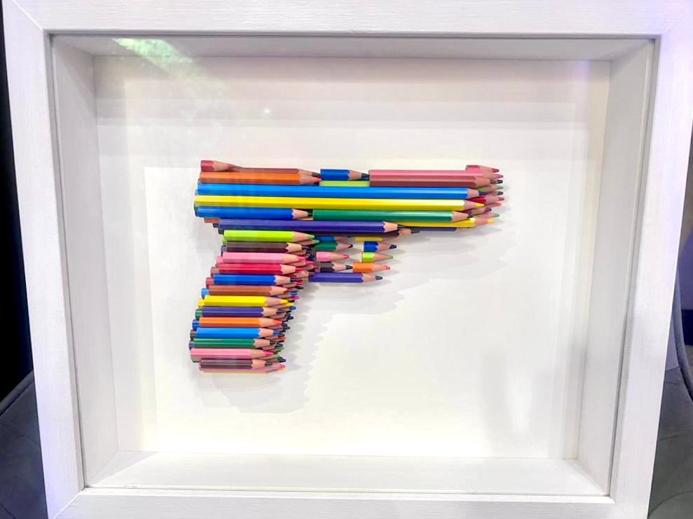 LUKE NEWTON - n3 Beretta in Crayons, 2023