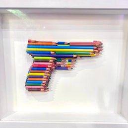 LUKE NEWTON - n3 Beretta in Crayons, 2023
