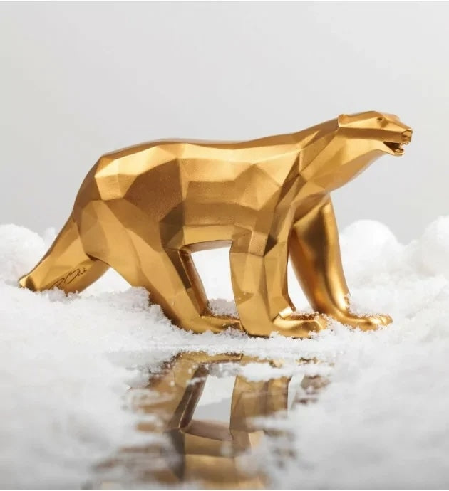 RICHARD ORLINSKI - Ours Pompom, Mat Gold