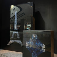 WINNIE DENKER - Blue Eiffel Tower Paris