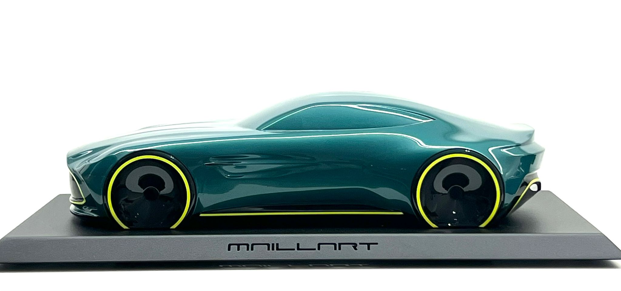 LAURENT MAILLART - Aston Vantage, Chromed Turquoise