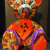ARTNAOR - 35cm H Scarf Collage Teddy