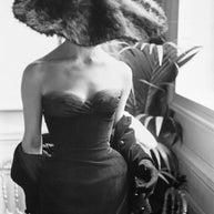 MARK SOKOLOWSKI - Dior Gown with Fur Hat 1954