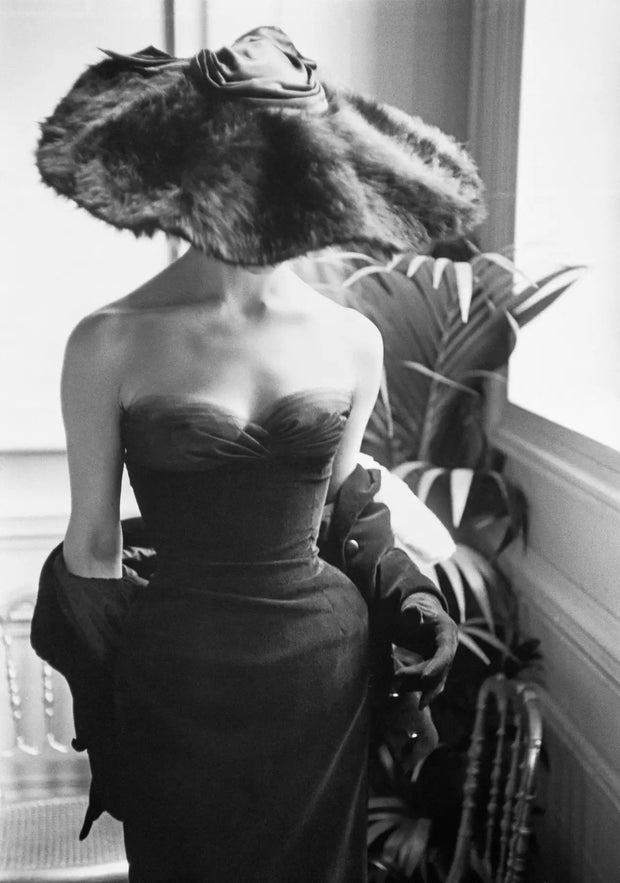 MARK SOKOLOWSKI - Dior Gown with Fur Hat 1954