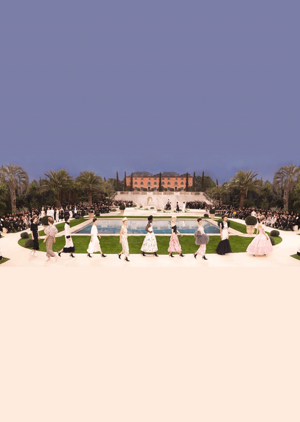 SIMON PROCTER - Villa, Haute Couture Spring/Summer 2019, Le Grand Palais Paris