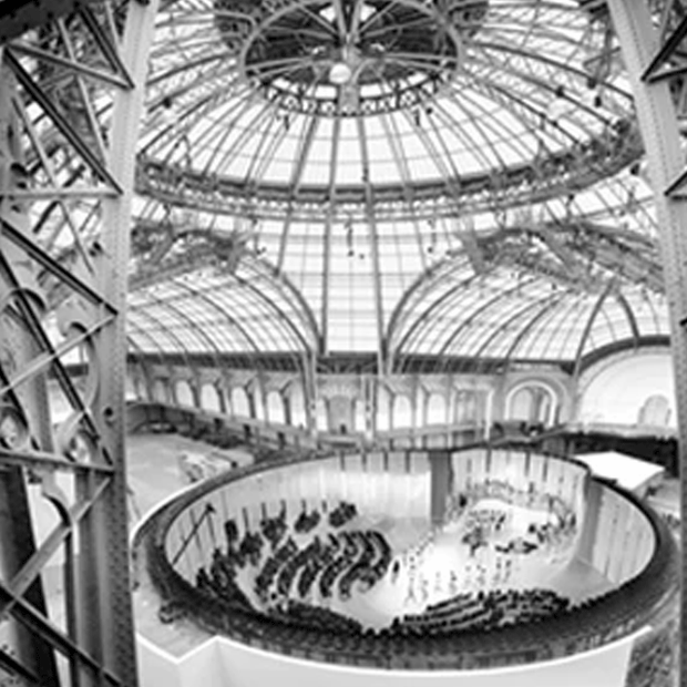SIMON PROCTER - The Crucible B&W, Spring/Summer 2014, Le Grand Palais Paris