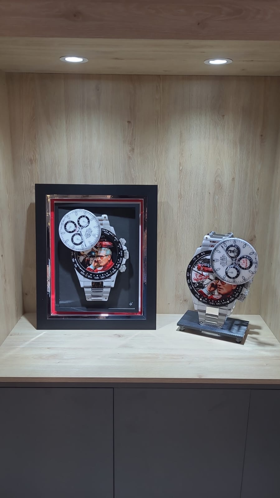 FRED MEURICE - Paul Newman Rolex Tribute Sculpture