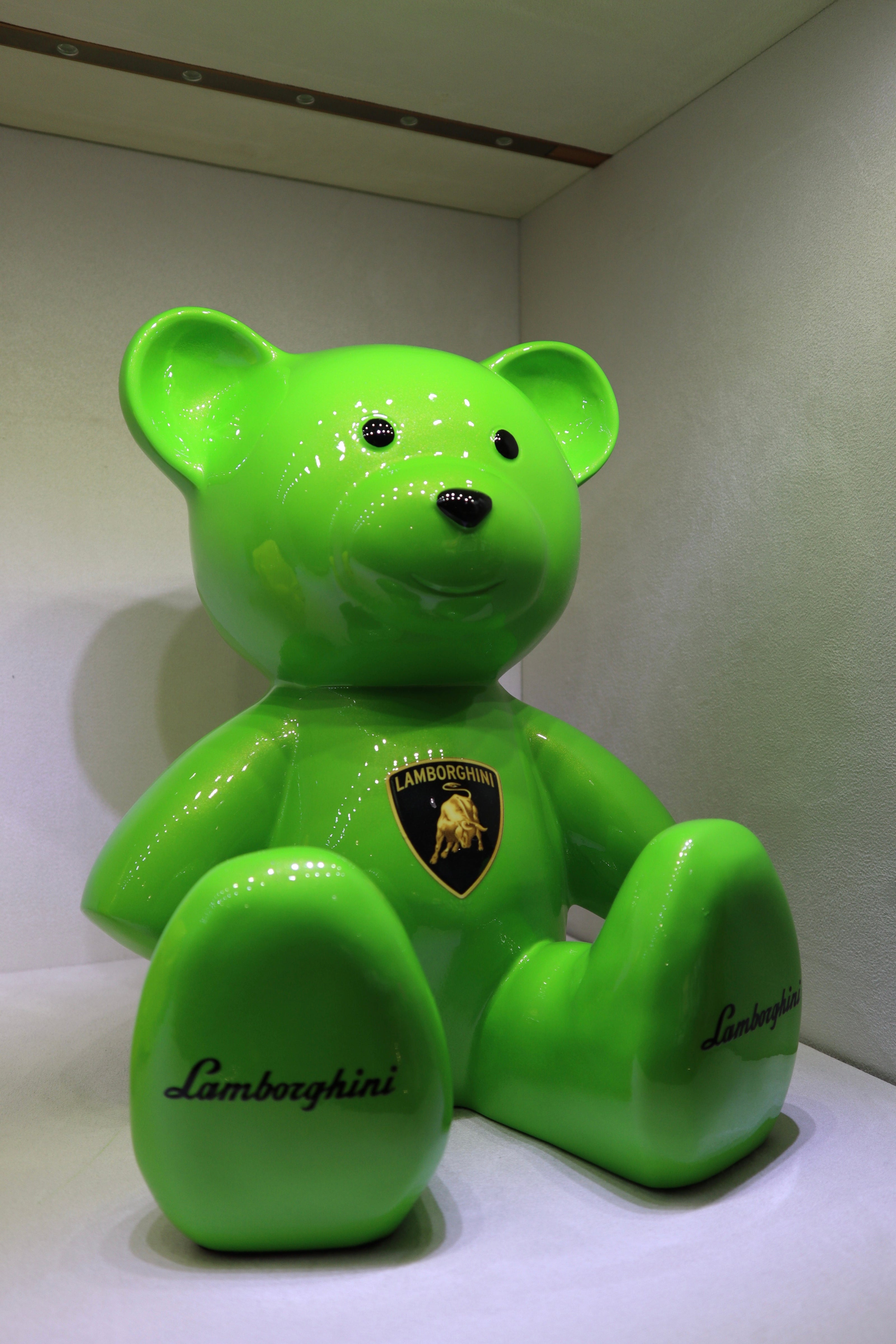 NAOR - 35cm Lambo Tribute, Green Teddy