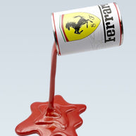NAOR - 35cm Paint Splash Ferrari Tribute