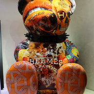 NAOR - 40cm Collage, H Tribute Bear