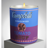 LIGNE BLANCHE - Campbell Blue Perfumed Candle by Andy Warhol