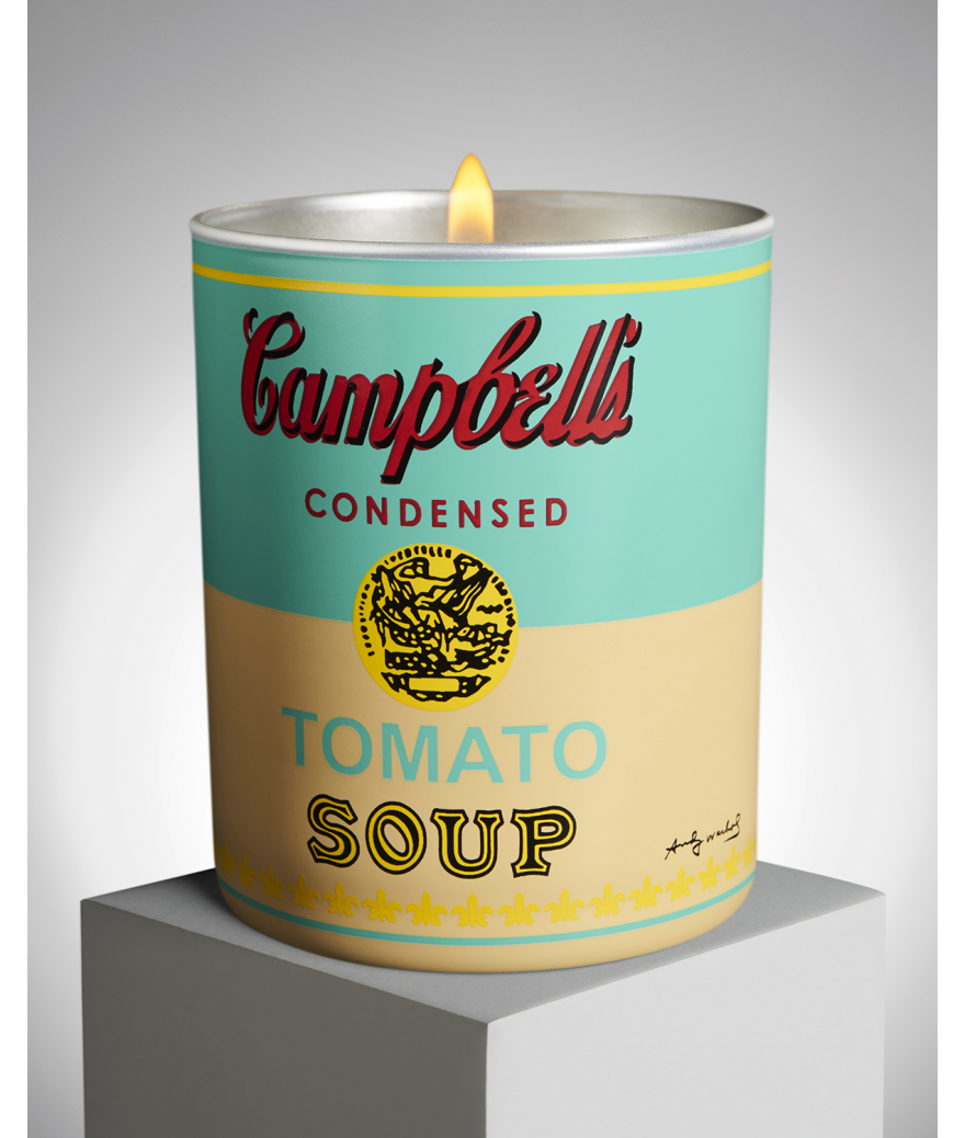 LIGNE BLANCHE - Campbell Yellow Perfumed Candle by Andy Warhol