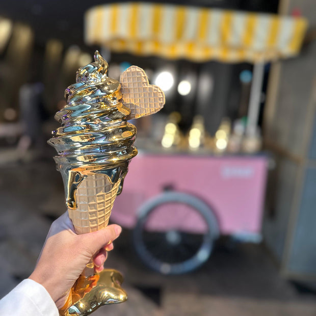 QUENZE - Gold Chrome Ice cream