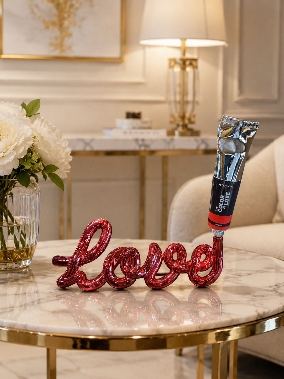 QUENZE - Red Love Paint Tube