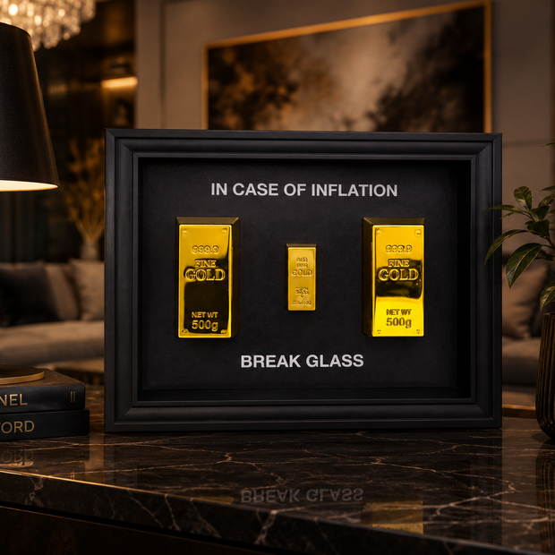 SASHIRY - In case of inflation, 3 gold bars