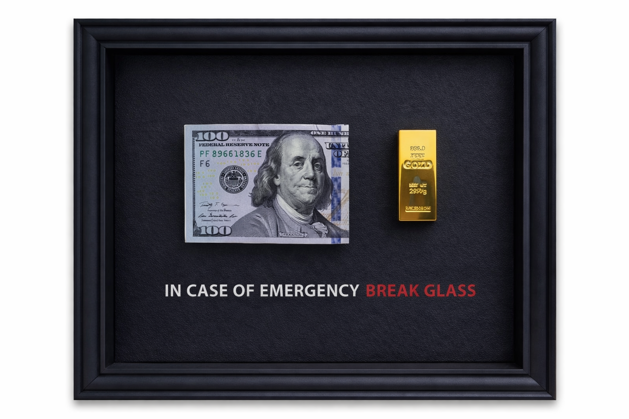 TINA S - In case of emergency, Dollars & 1 Gold
