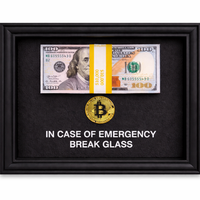 SASHIRY - In case of emergency, Break Glass for Bitcoin & Dollars
