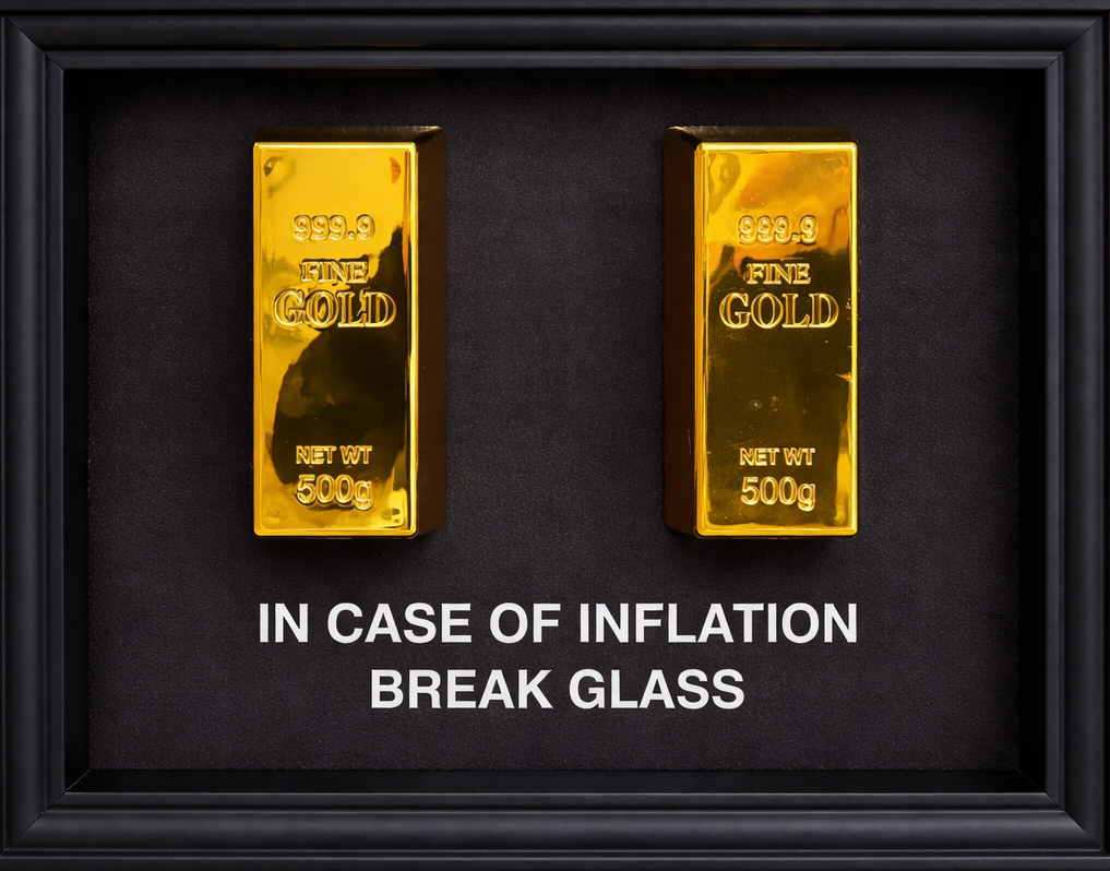 SASHIRY - In case of inflation, 2 gold bars