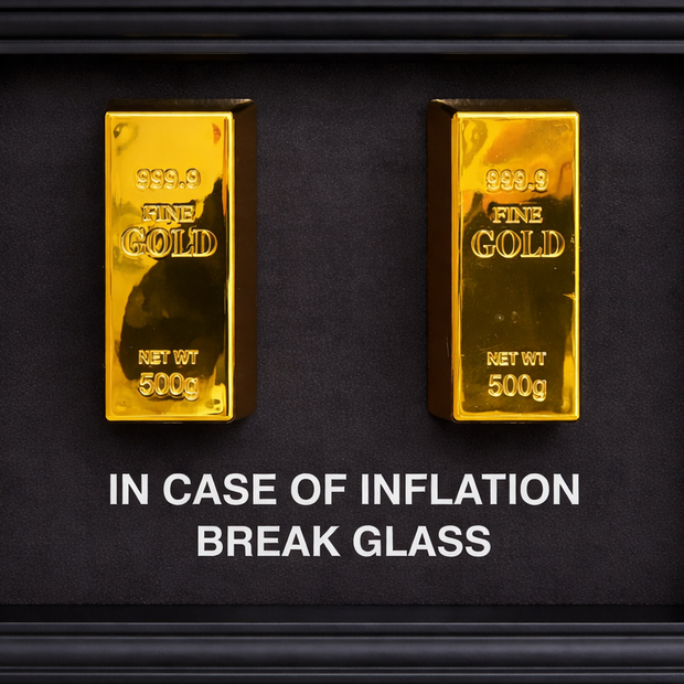 SASHIRY - In case of inflation, 2 gold bars