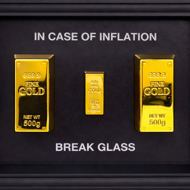 SASHIRY - In case of inflation, 3 gold bars