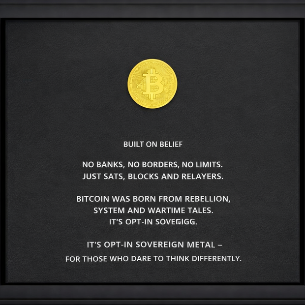 TINA S - Built on belief, Bitcoin