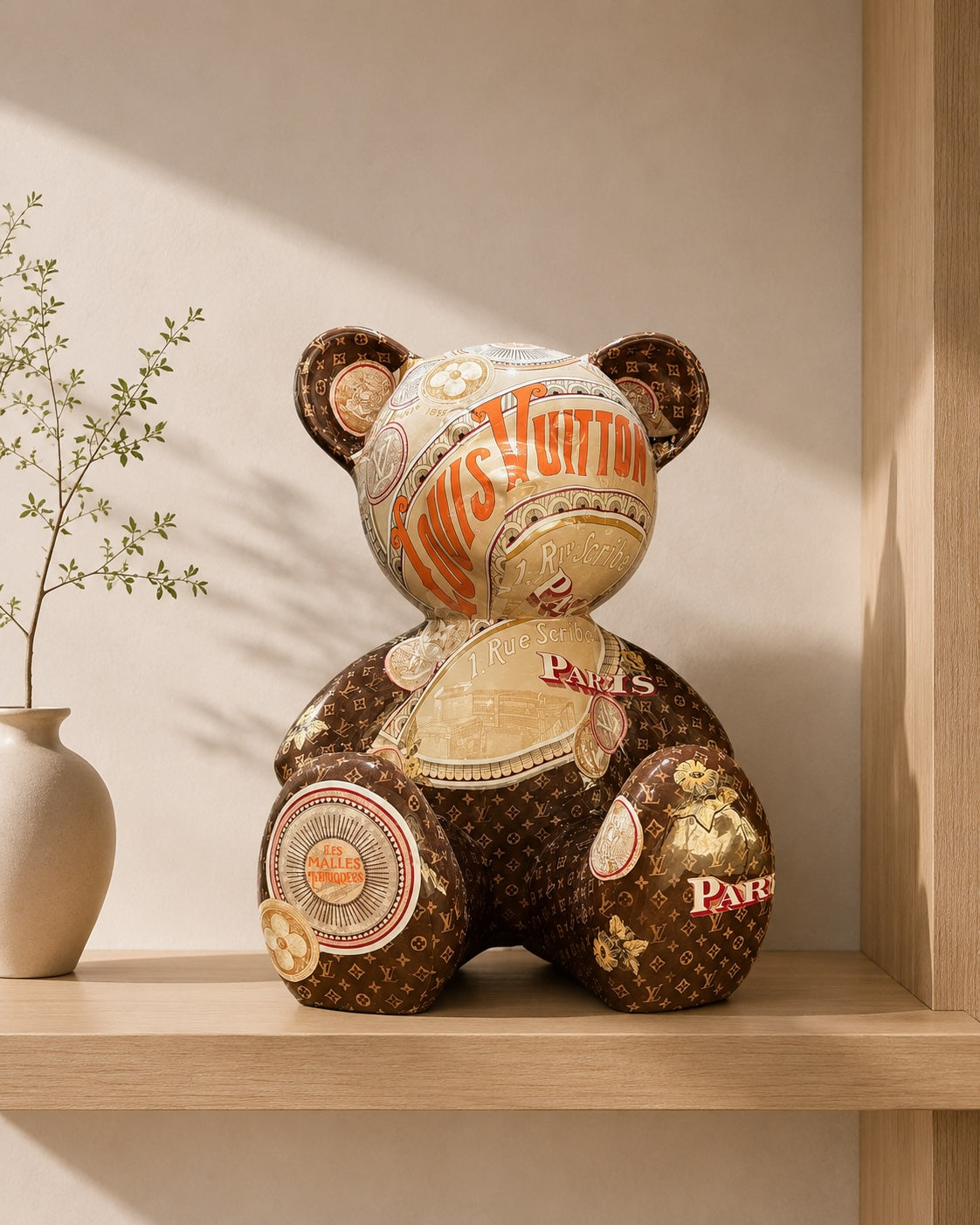 ARTNAOR - 35cm LV Collage Teddy