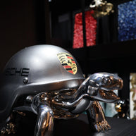NAOR - 40cm Porsche Tribute, Chromed Turtle