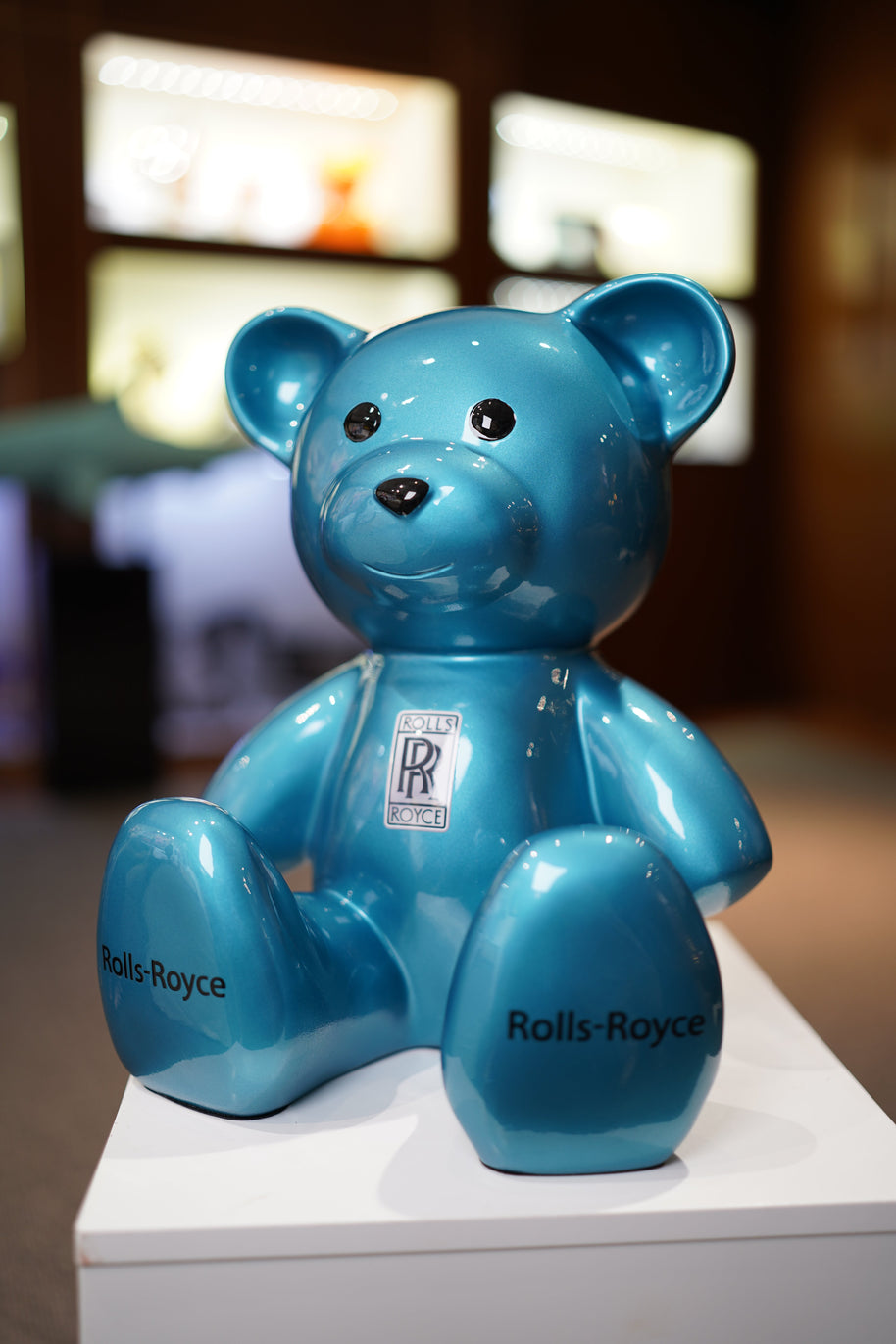 NAOR - 35cm RR, Blue Teddy