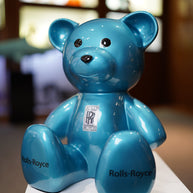 NAOR - 35cm Rolls Royce, Blue Teddy