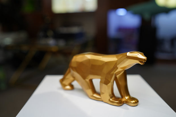 RICHARD ORLINSKI - Ours Pompom, Mat Gold