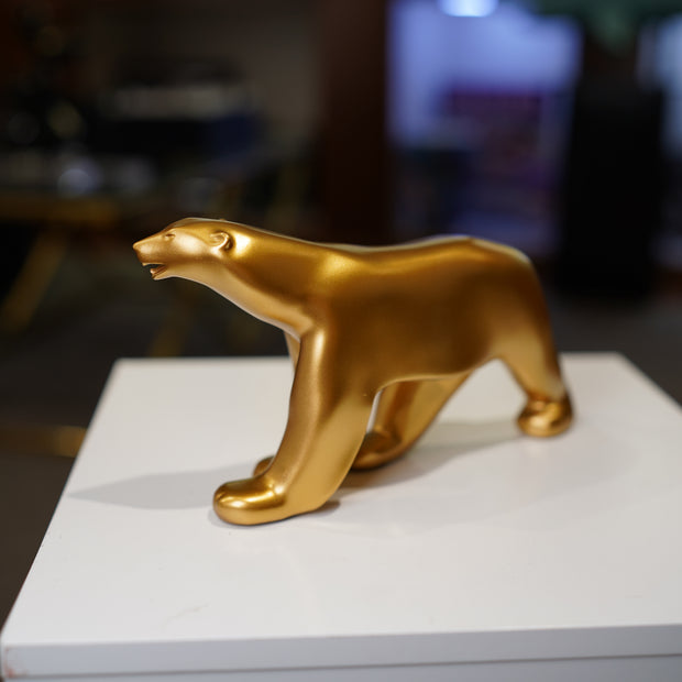 RICHARD ORLINSKI - Ours Pompom, Mat Gold