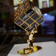 AURELIE ANGER - AArt's Rubik Cube collage, Cars tribute - Black
