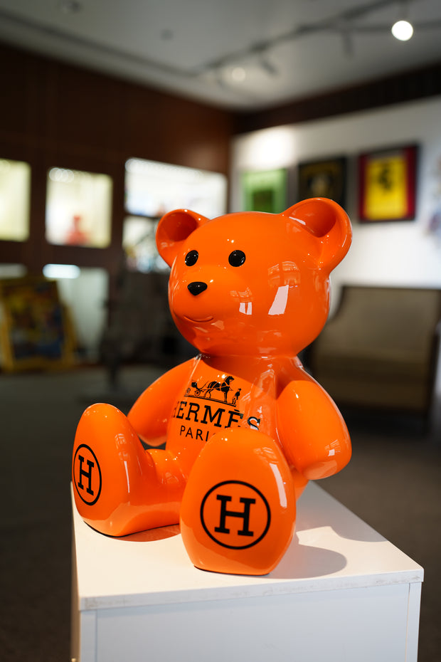 NAOR - 35cm Orange H Tribute Teddy