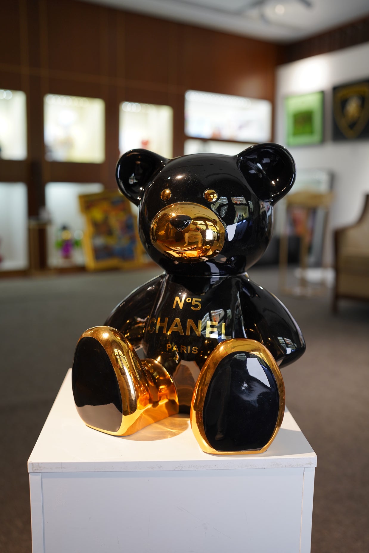 ARTNAOR - 35cm CH Tribute, Chrome Black Teddy