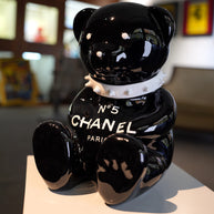NAOR - 30cm CH Tribute black, White Collar Bear