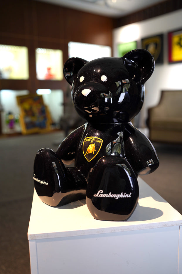 NAOR - 35cm Lambo Tribute, black white eyes Teddy