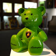 NAOR - 35cm Lambo Tribute, Green Teddy